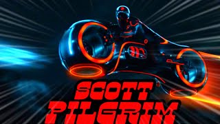 Tron Legacy  Scott Pilgrim vs The World Soundtrack  Threshold [upl. by Adlesirk]