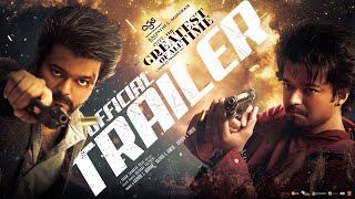 The GOAT Official Trailer Tamil Thalapathy Vijay  Venkat Prabhu  Yuvan Shankar Raja  TSeries [upl. by Ik]