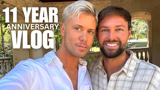 11 YEAR WEDDING ANNIVERSARY DAY VLOG Celebrating Our Love Being Dads amp More Disney Exhibit In TX [upl. by Shank]