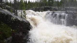 Sognforsen Sogna Storån Idre 24 maj 2016 [upl. by Bronson]