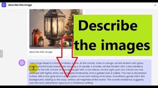 How to Describe the images using AI  free [upl. by Bate660]