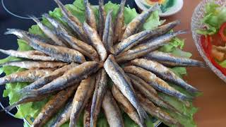 boquerones fritos rebozados  paso a paso  жареные анчоусы пошаговый рецепт [upl. by Gleda]