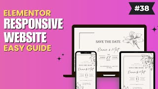 How To Make A Website Responsive in Elementor  Easy Guide Part 2 [upl. by Lucier]