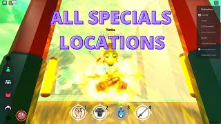 Roblox Anime Fighting Simulator All Specials Locations Easy Guide 20212022 [upl. by Luz]