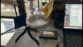 Inmarsat Patch Antenna Testing with NanoVNA [upl. by Gawain]