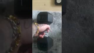 Padlock lift 25kg hex dumbbell [upl. by Ayikal]