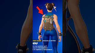 LA MEJOR MOCHILA EN FORTNITE BABY YODA HA REGRESADO A FORTNITE shorts fortnite [upl. by Ecydnak566]