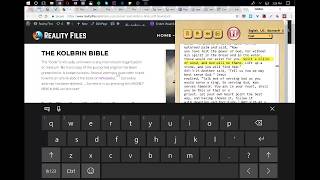 KOLBRIN BIBLE  Teachings of Jesus Secret Doctrin Highly Supressed [upl. by Aivon287]