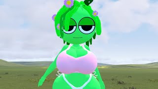 NEW WHATS INSIDE GREEN VINERIA SPRUNKI in Garrys MOD [upl. by Niles]