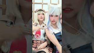 Amesame🫦 gawrgura ameliawatson hololive hololivememe HololiveEN ホロライブコスプレ ホロライブ vtuber コスプレ [upl. by Christalle218]