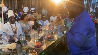 MC DANFO MADE OONI OF IFE amp EVERYBODY LAUGH UNCONTROLLABLY  OONI’S BILLIONAIRE DAUGHTER 30 BIRTHDAY [upl. by Merat]