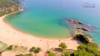 Santa Cristina Beach  Lloret de Mar  Costa Brava  Spain  Club Villamar [upl. by Readus]