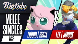 HBox vs Jmook  Melee Singles Winners Semis  Riptide 2022  Jigglypuff vs Sheik [upl. by Nakeber377]