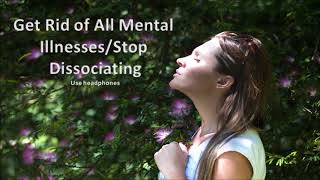 Perfect Mental healthstop dissociating with Alpha binaural  Use Headphones [upl. by Aehsa252]