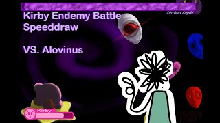 VS Alovinus  Kirby Endemy Battle Speed draw [upl. by Thetis]