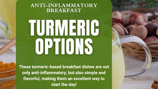 Turmeric AntiInflammatory Breakfast Smoothies [upl. by Cloe]