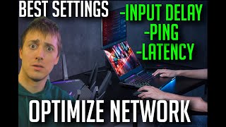 OPTIMIZE NETWORK SETTINGS for Performance and Gaming PING LATENCY on PC [upl. by Oad]