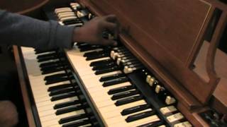 How To Set Hammond Organ Drawbars To Achieve Richer Bass For Gospel Music [upl. by Steck]