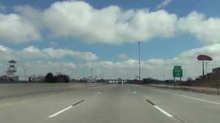 Car Camera  I80  Gretna Interchange to East Omaha NE  2014  州間高速道路80号線 [upl. by Fosdick]