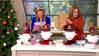 KitchenAid Ice Cream Maker Attachment w Ice Cream Scoop on QVC [upl. by Balf]