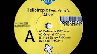 Heliotropic Feat Verna V  Alive DuMonde Remix Jive 1999 [upl. by Avalsorim]