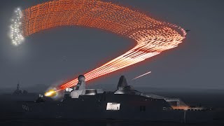 Watch US Warship Shooting Down multiple Drones amp MiG29 Jet  CRAM  Military Simulation  ArmA 3 [upl. by Dearborn162]