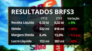 InfoMoney Agora ações da Brasil Foods têm queda após balanço abaixo do esperado [upl. by Hoffer]