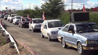 CAMILO MAURO DOMINGOS NETO E ODILON AGUIAR PARTICIPAM DE CARREATA EM ARNEIROZ [upl. by Orelie]