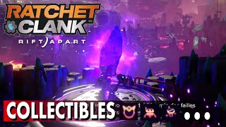 BLIZAR 1 5ème PLANÈTE TOUS LES COLLECTIBLES  23 CRISTAUX BLIZON  RATCHET amp CLANK RIFT APART [upl. by Waddell63]