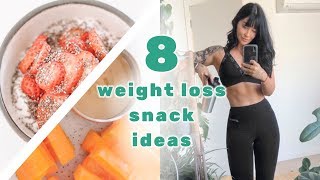 8 Snacks for WEIGHT LOSS  High Protein  EASY [upl. by Ahsinam243]