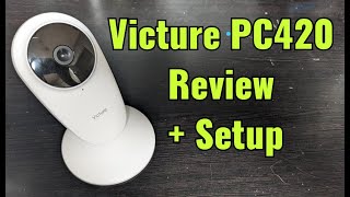 Victure PC420 WiFi Baby Monitor Review  Setup on the App  from Walmart [upl. by Benedicta]