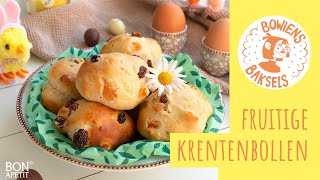 Perfecte krentenbollen voor Pasen [upl. by Ademordna563]