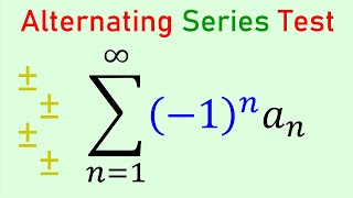 Alternating Series Test Proof [upl. by Yedorb]