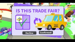 10 BEST OFFERS FOR YELLOW TAXI I MADE A PROFIT 🚕🚖 In Adopt Me  Roblox [upl. by Sherard]