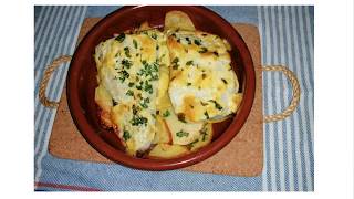 BACALAO CON MAYONESA AL HORNO [upl. by Hildagard]