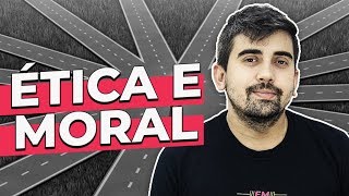 ÉTICA E MORAL  Prof Leandro Vieira [upl. by Ahsyekat971]