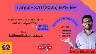 Arithmetic ProgressionAP for XAT exam xat2025 xatpreparation [upl. by Ledairam]