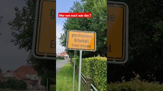 dorf dorfkinder ortsschild schild geklaut streich hespe schaumburg dorflove diebstahl [upl. by Notnel239]