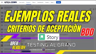 CLASE82  🤯EJEMPLOS REALES de los CRITERIOS DE ACEPTACIÓN Modelo BDD  CURSO quotTESTING DESDE CEROquot [upl. by Eahsel]