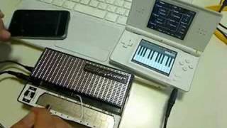 Stylophone with KORG DS10  iPhone App [upl. by Entsirhc373]