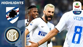 Sampdoria 01 Inter  Brozovic Wins It In The 94th Minute  Serie A [upl. by Yerfej]