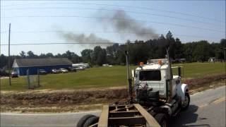 Mack Lowboy Hauling the dozer [upl. by Alister]