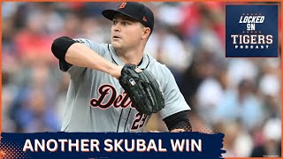 Tigers Stay Hot with win in Cleveland Skubal Gritty Win [upl. by Naoh]