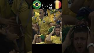 Brazil VS Belgium World Cup Quarter Final  De Bruyne Beat Neymar youtube football shorts [upl. by Cacilia]