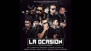 La Ocasión Remix  De La Ghetto Arcangel Ozuna Anuel Aa Dj Luian Mambo Kingz 8D AUDIO [upl. by Eedolem]