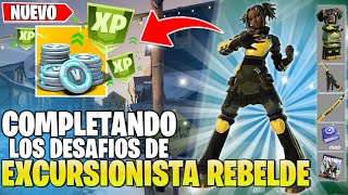 💰 Como HACER los DESAFIOS de EXCURSIONISTA REBELDE para GANAR 1500 PaVos Fortnite Salvar el Mundo [upl. by Hoyt]