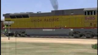 UP SD90mac amp UP BigBoy   Startup engine sound  Microsoft Train Simulator [upl. by Limann896]