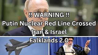 Crunch Time For Putin Iran  Israel UK Water Falklands Oil A100824 [upl. by Saunders453]