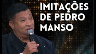 Imitações de Pedro Manso  FAUSTÃO NA BAND [upl. by Arihsa]