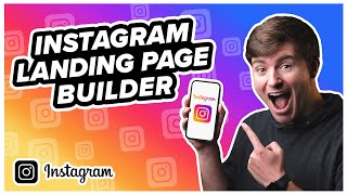 How to Create an Instagram Landing Page  Instagram Affiliate Marketing 2024 [upl. by Nwotna]